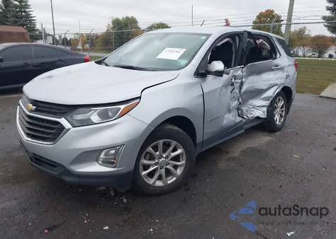 2018 Chevrolet Equinox Lt из США, поврежденный, VIN 2GNAXSEV2J6243292